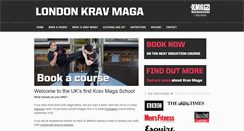 Desktop Screenshot of londonkravmaga.com